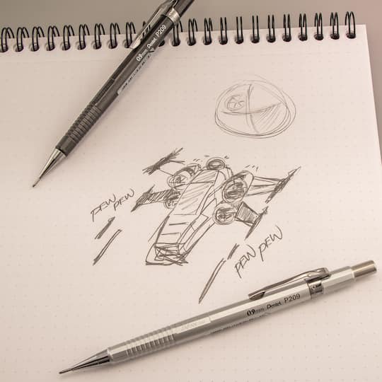 Pentel Super Hi-Polymer® 0.9mm Lead Refills, 3 Packs of 30